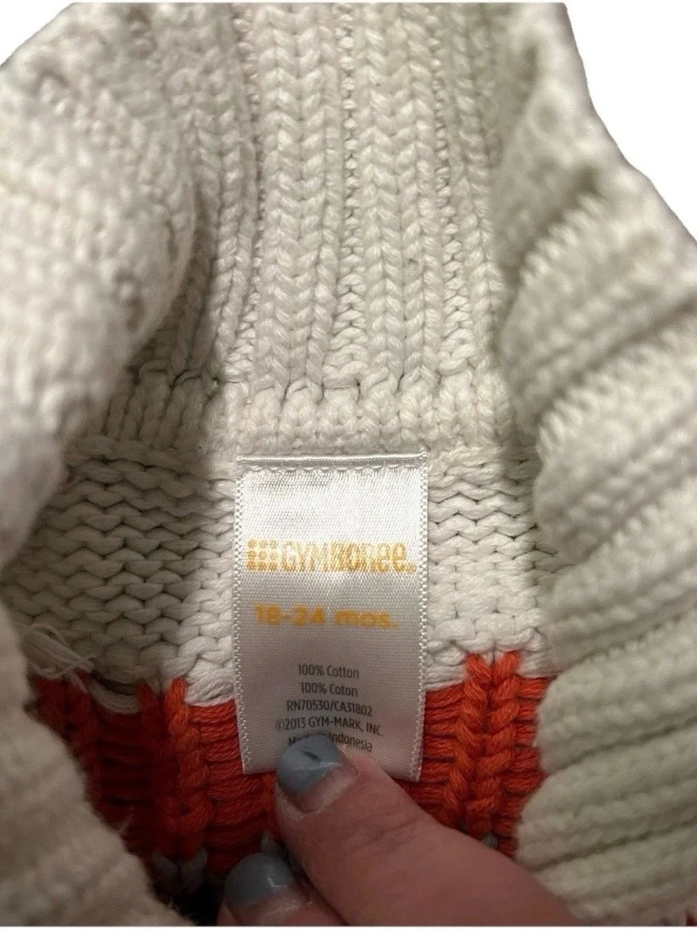 Gymboree Toddler Fair Isle Winter Button Up Cardigan Size 18-24 Months